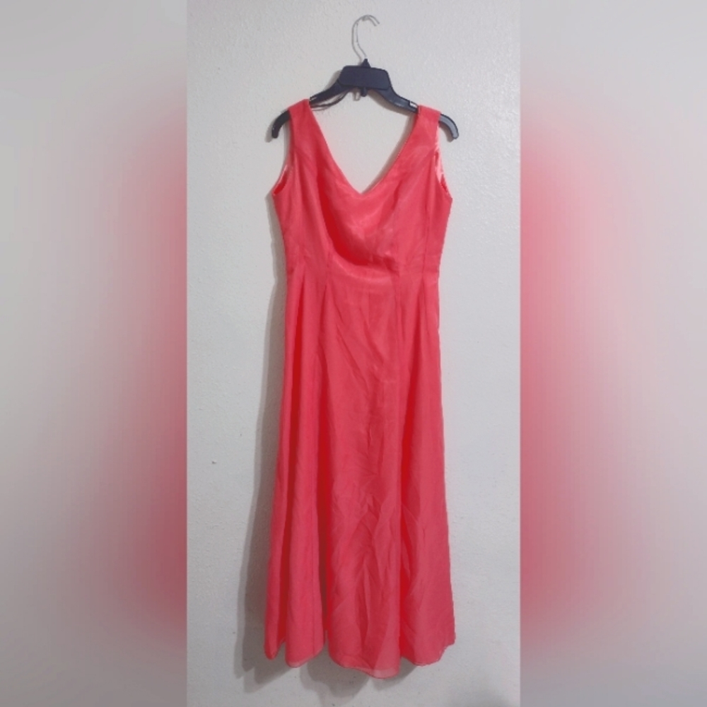 Larry Levine Petite 10P Salmon Pink